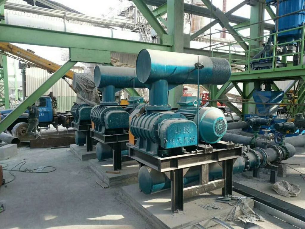 MJSR Roots Blower in Cement Plant