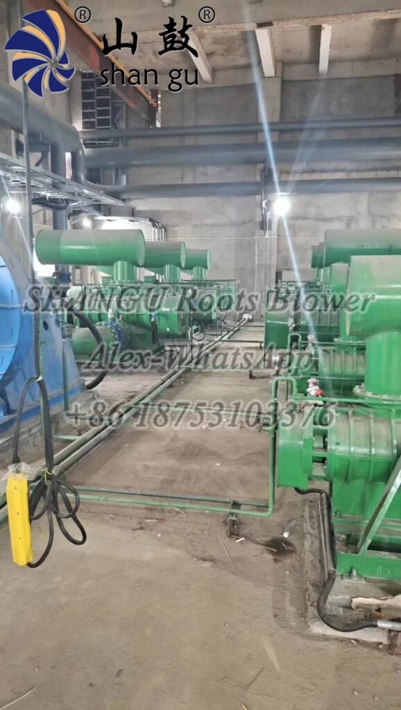 SHANGU Roots Blower for Maerz Lime Kiln