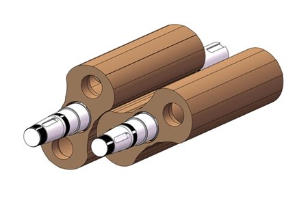 Two Lobe Rotor-Roots Blower Core Components