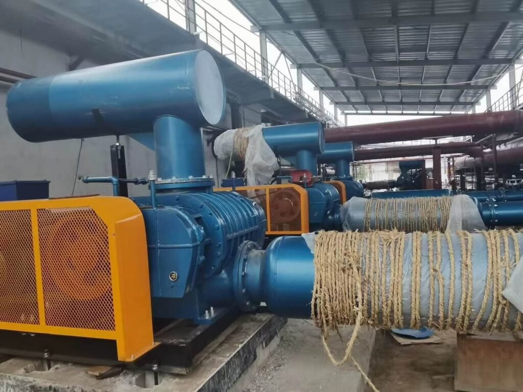 Roots Blower Outfoor Installation with Canopy