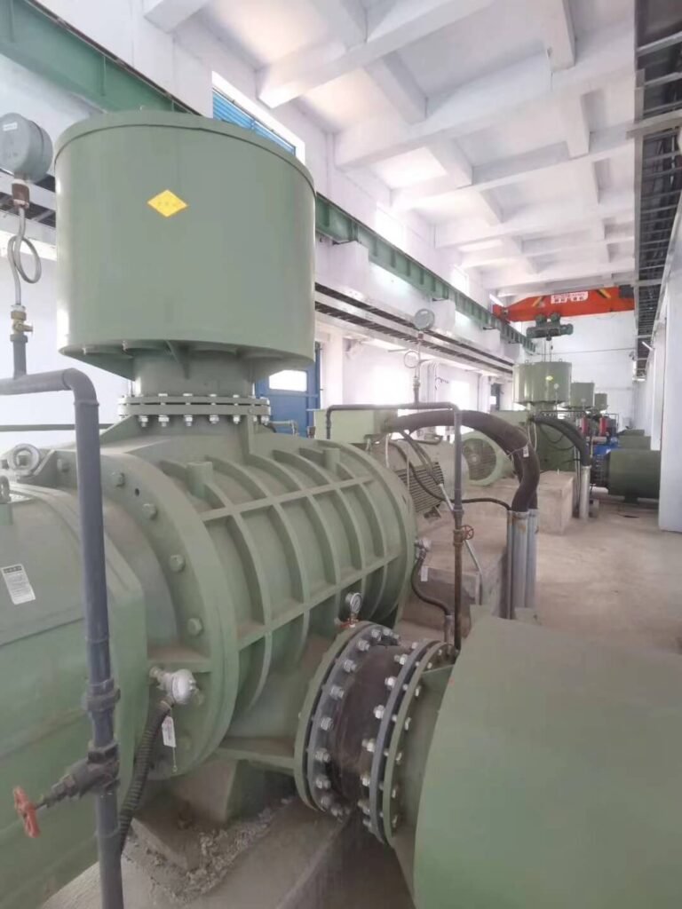 Field-installed FGD Roots blower with complete accessory package